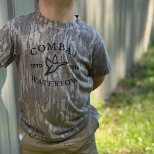 Combat Waterfowl Youth Bottomland Logo Tee