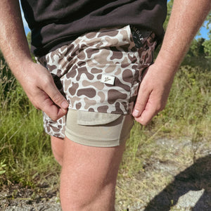 Combat Waterfowl 5.5" Mosul Camo Shorts
