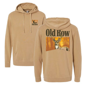 Old Row Smoking Buck Hoodie