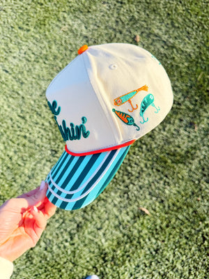 Gone Fishin' Trucker Hat