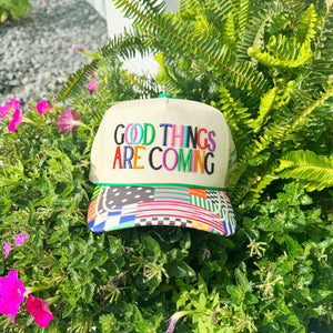 Good Things Are Coming Trucker Hat