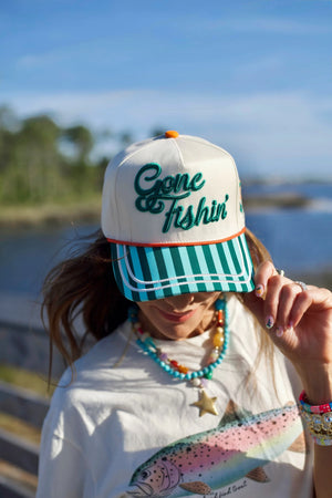 Gone Fishin' Trucker Hat