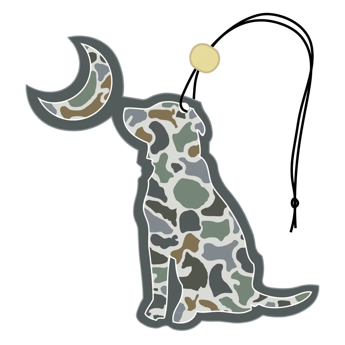 Local Boy LCF Bluff Dog & Moon Air Freshner