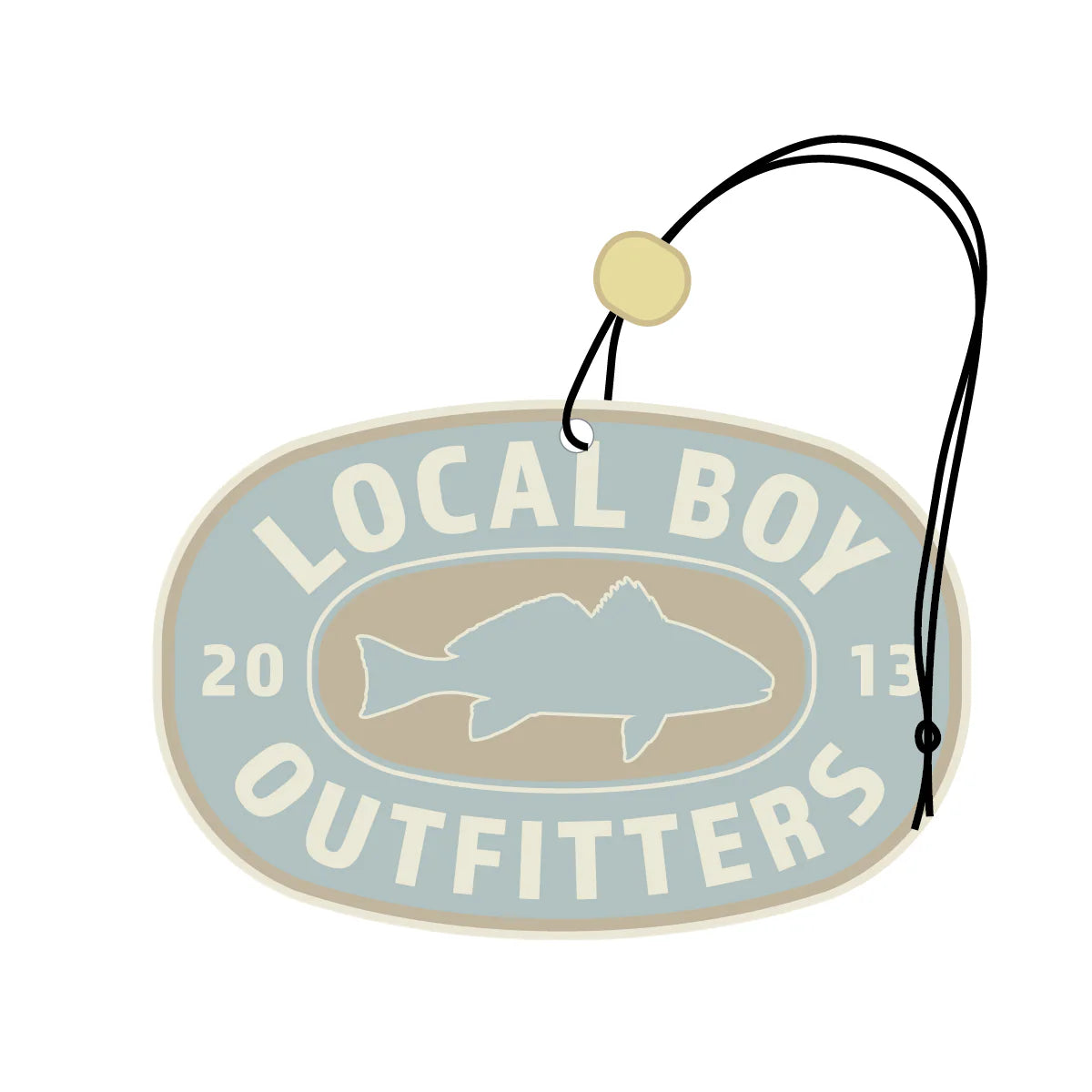 Local Boy Sandy Red Air Freshner
