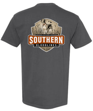 Southern Bloodlines Vintage Apparel Tee - Charcoal