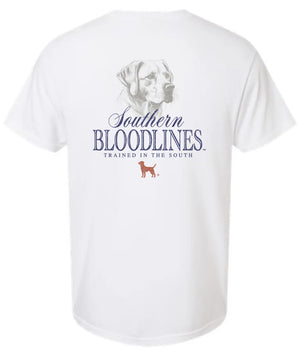 Southern Bloodlines Lab Tee - White