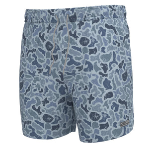 Local Boy Youth Bayview Swim Trunks - Distressed Cobalt