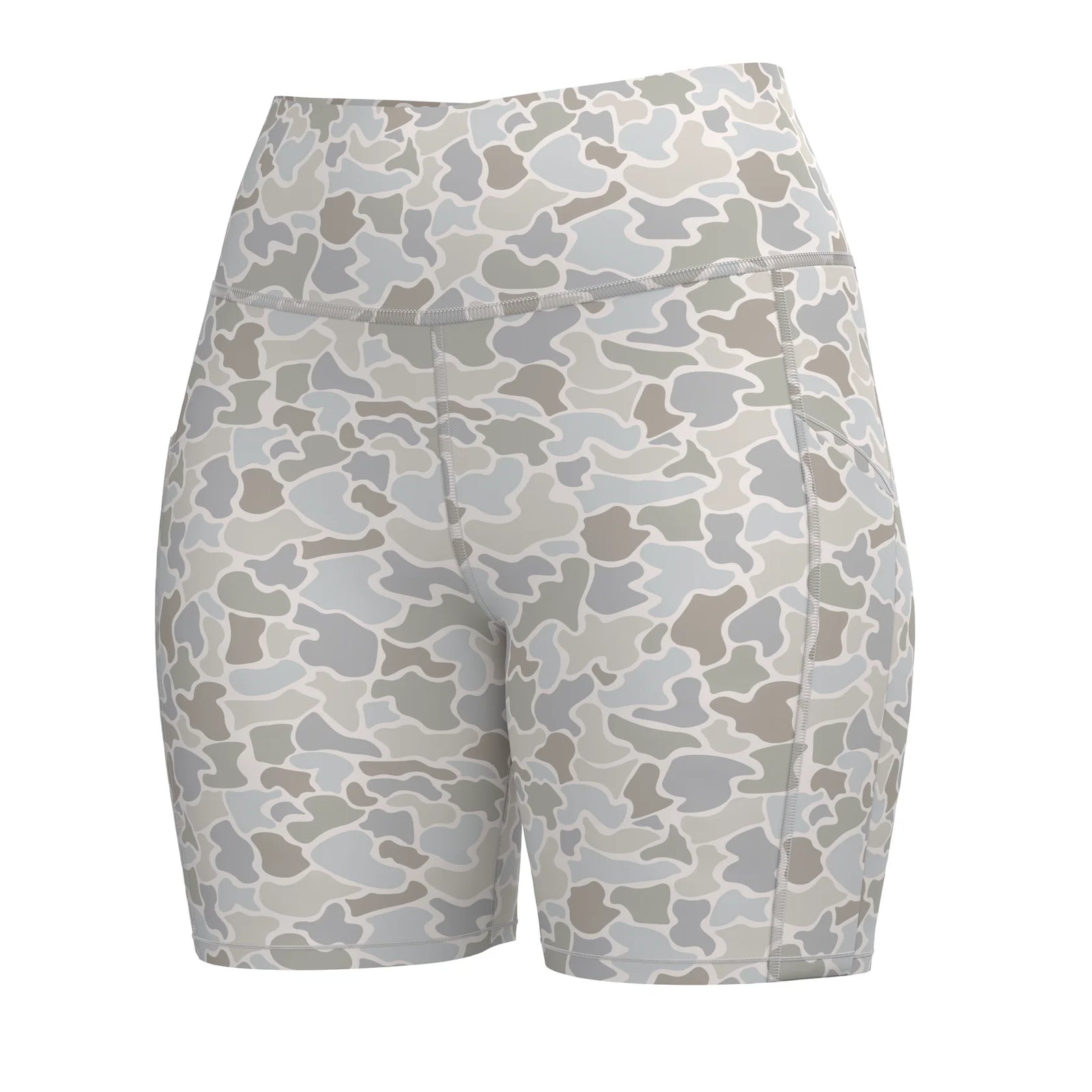 Local Girl Biker Shorts - Saltwater Camo