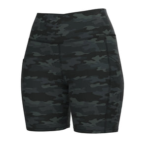 Local Girl Biker Shorts - Multicamo
