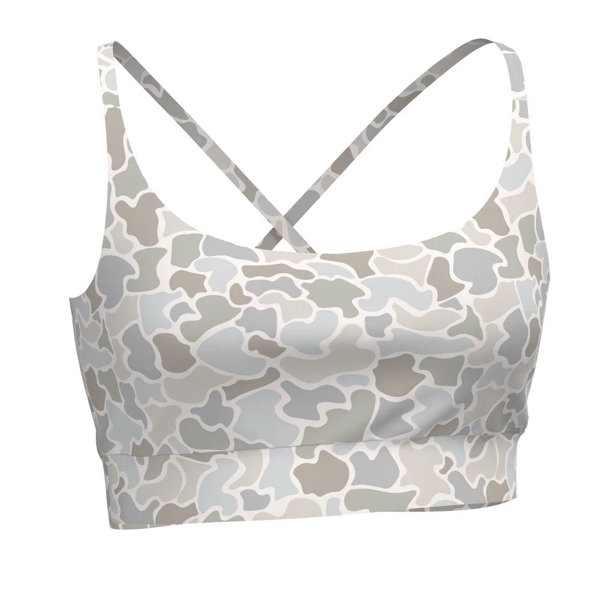 Local Girl Sports Bra - Saltwater Camo