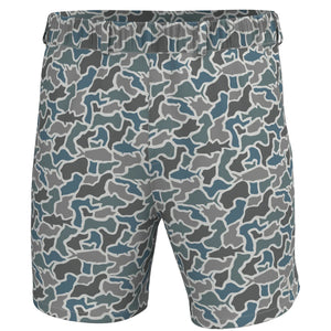Local Boy Volley Shorts - Fish Camo