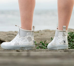 Local Girl Rubber Boots - Forest Camo Saltwater