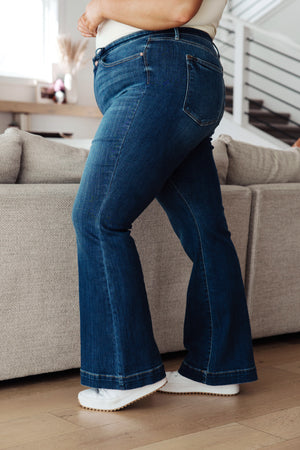 Sydney High Rise Trouser Flare Jeans