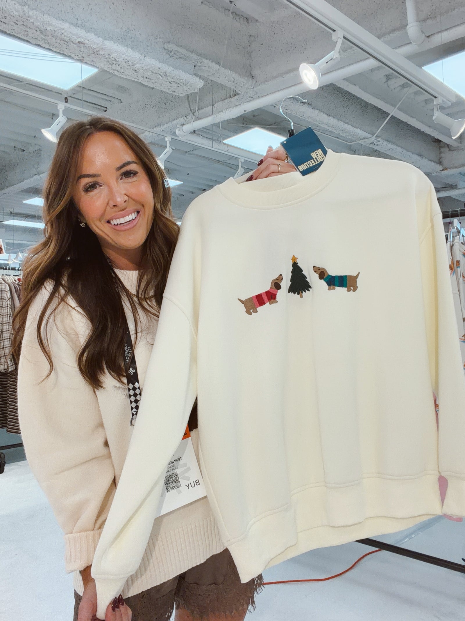 Holly Jolly Hounds Pullover Crewneck