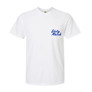 Dirty Marsh Sand Bar Tee - White