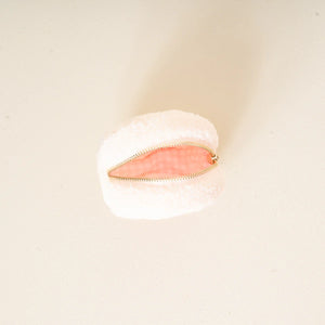 Red Bow Circle Teddy Pouch