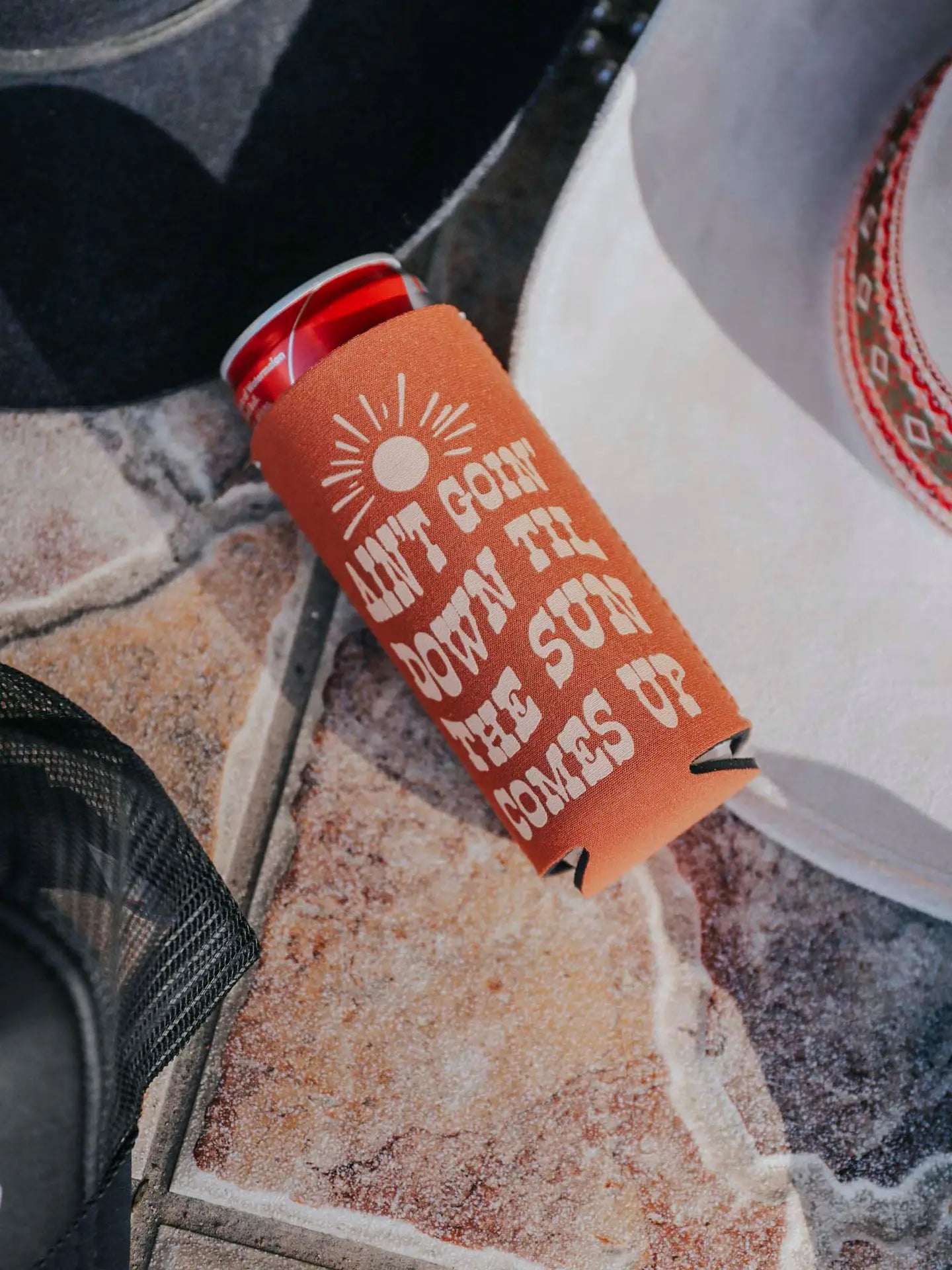 Til the Sun Comes Up Tall Drink Sleeve