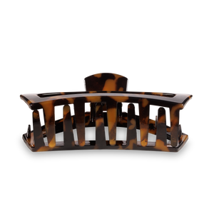 Open Hair Clip | Large |  Tortoise