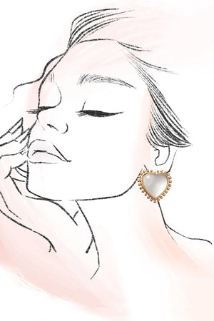 Cat Eye Stud Earrings