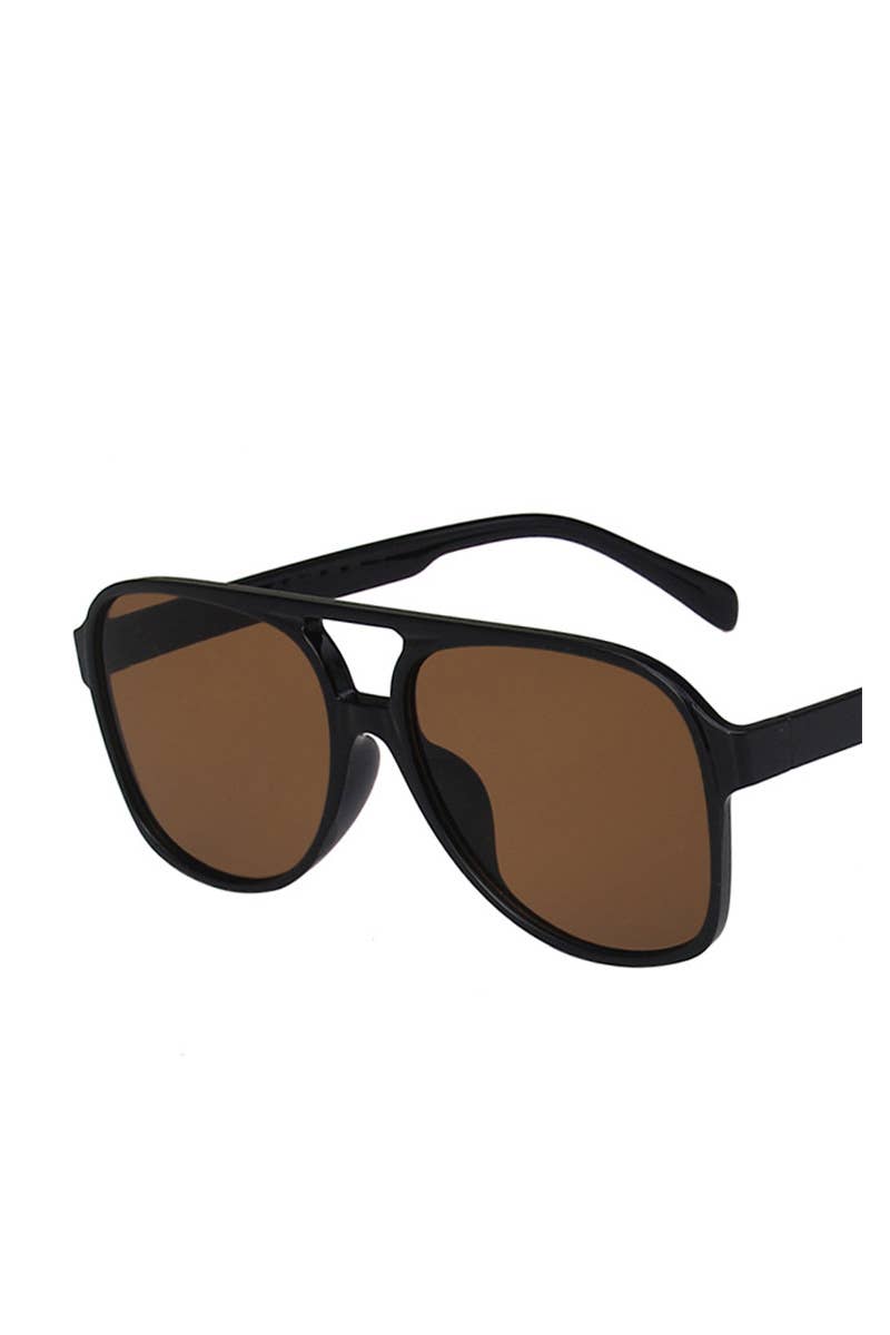 Vintage Double Bridge Aviator Sunglasses