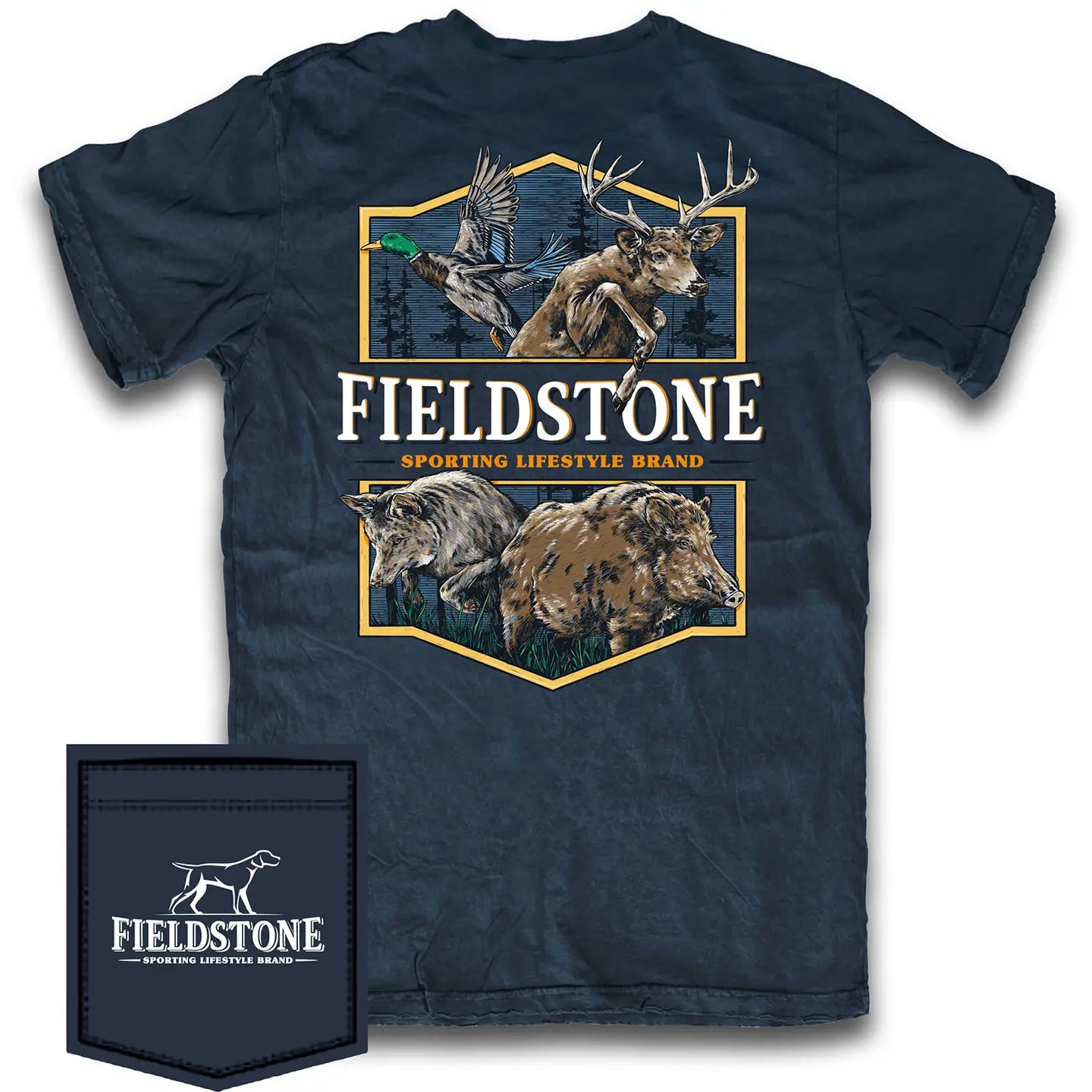 American Wildlife Fieldstone Tee