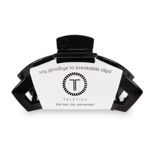 Open Hair Clip | Large | Jet Black