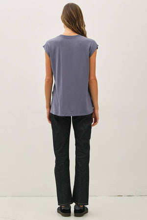 Quinn Dolman Sleeve Top - Mocha