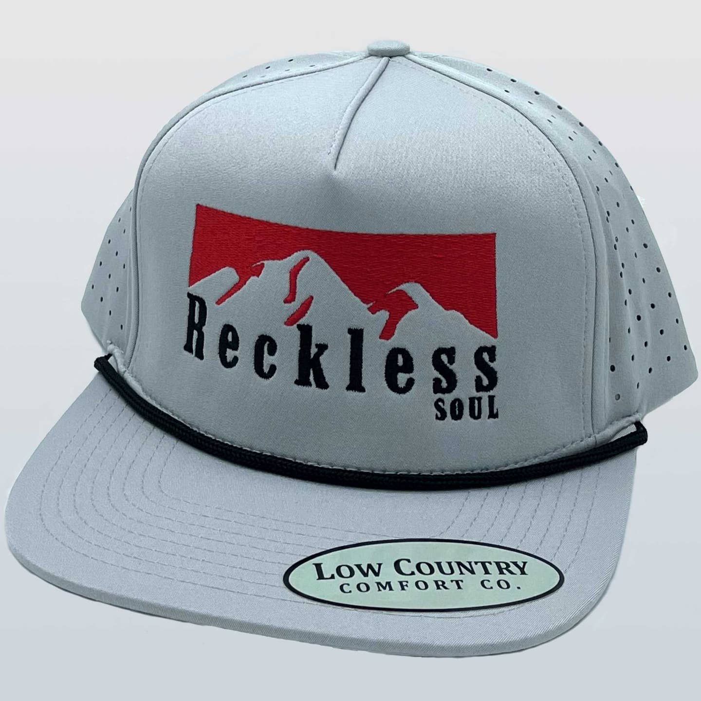 Reckless Soul Men's Performance Hat - Gray