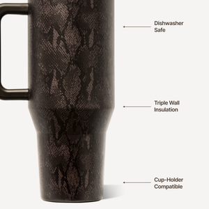 Snakeskin HydroJug 40 oz Traveler Tumbler