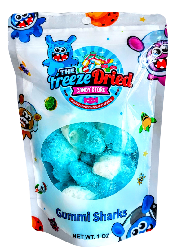 Freeze Dried Gummi Sharks: Singles