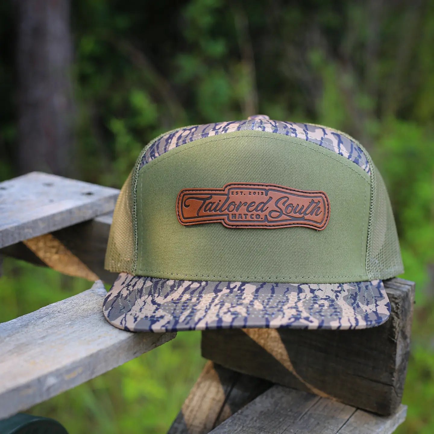 Tailored South Leather Duck Call Hat