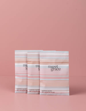 Sweet Grace Modern Stripe Sachet 9 Pack