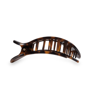 Round Flat Hair Clip | Medium | Tortoise