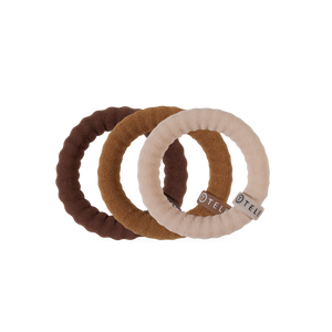 Espresso Yourself Small Nylon Hair Ties