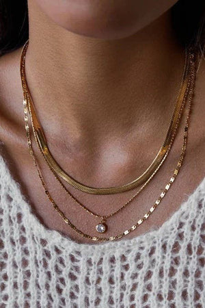 3 Trio Layered Necklace