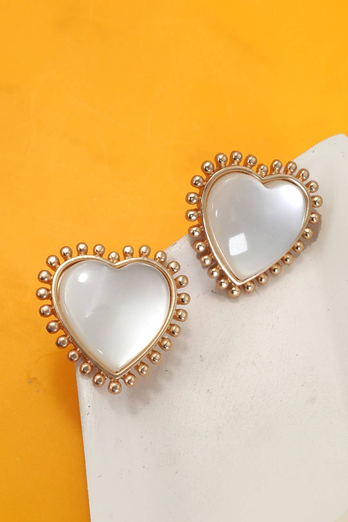Cat Eye Stud Earrings