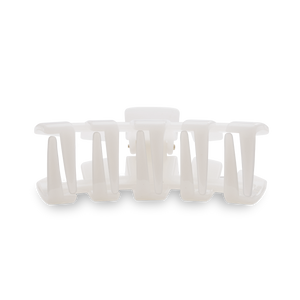 Classic Hair Clip | Small | Coconut White