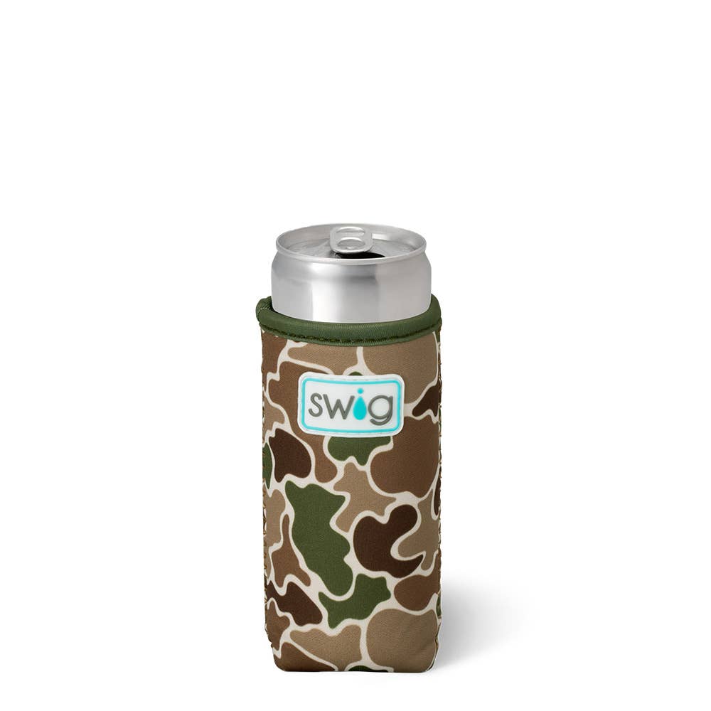 Hunting Camo Slim Can Coolie