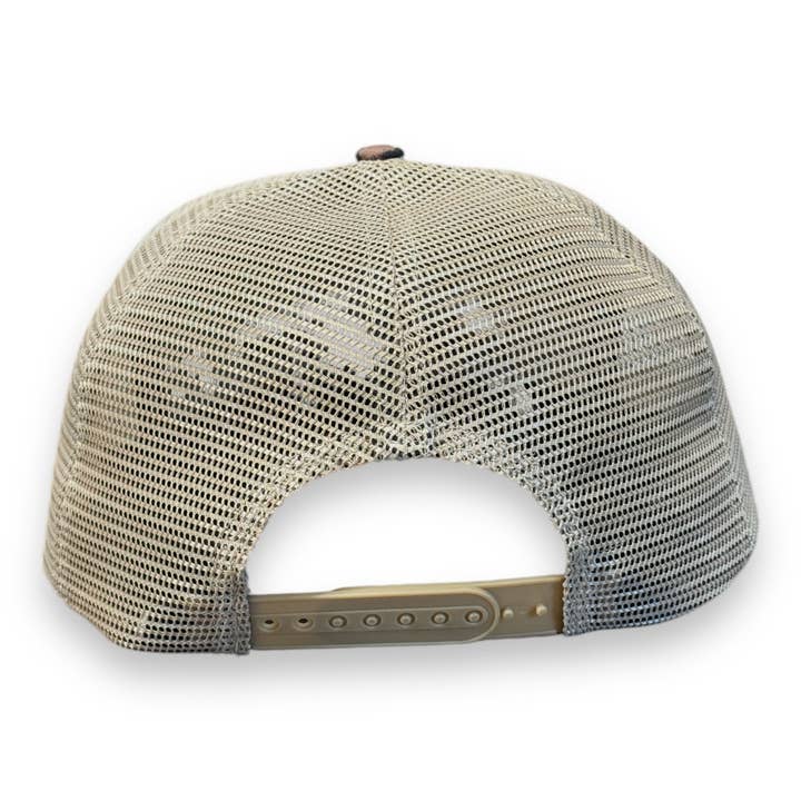 Heritage 7 Panel Flatbill Men's Hat - Duck Boat Camo