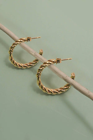 Gold Hoop Earrings