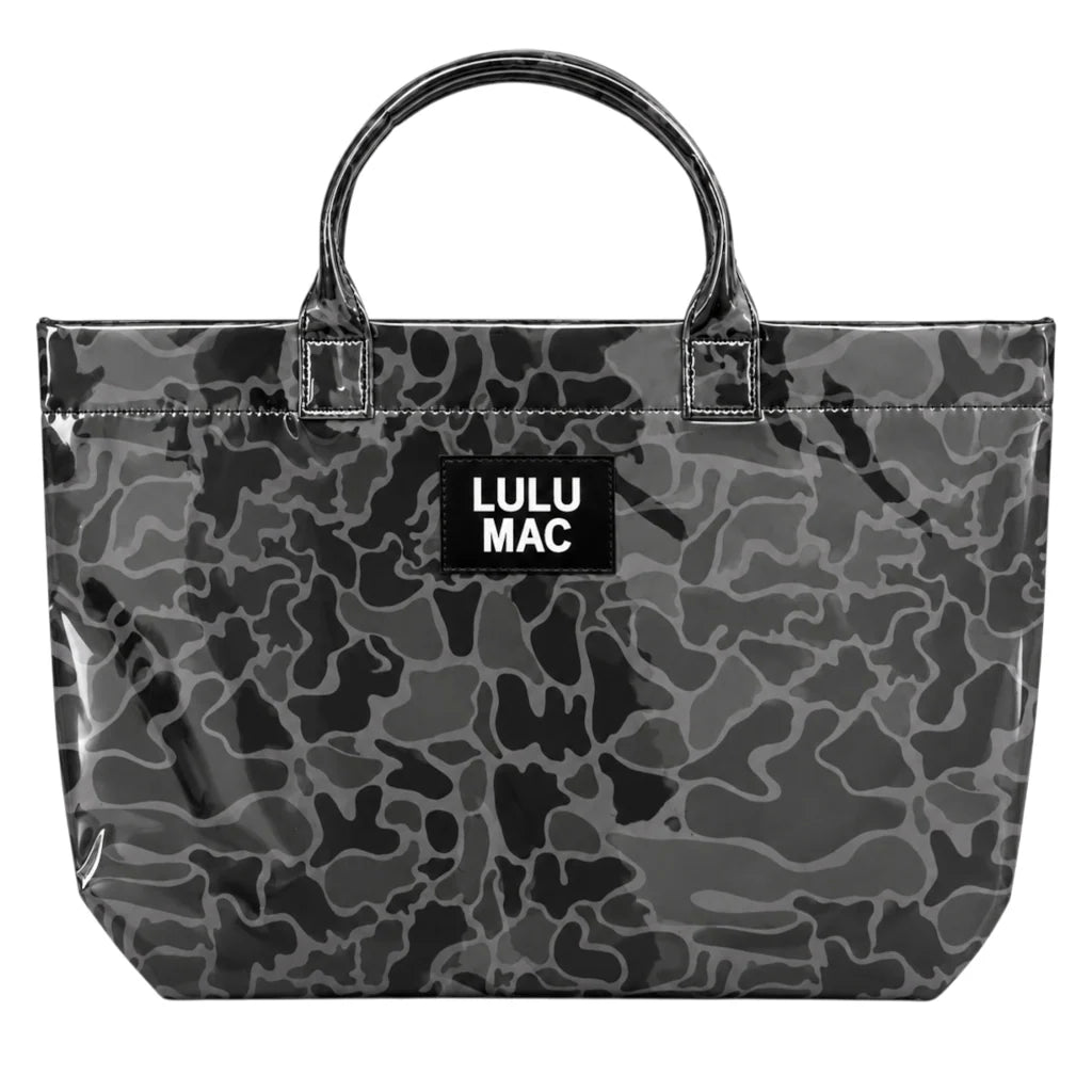 LuluMac Tote Bag - Black Camo