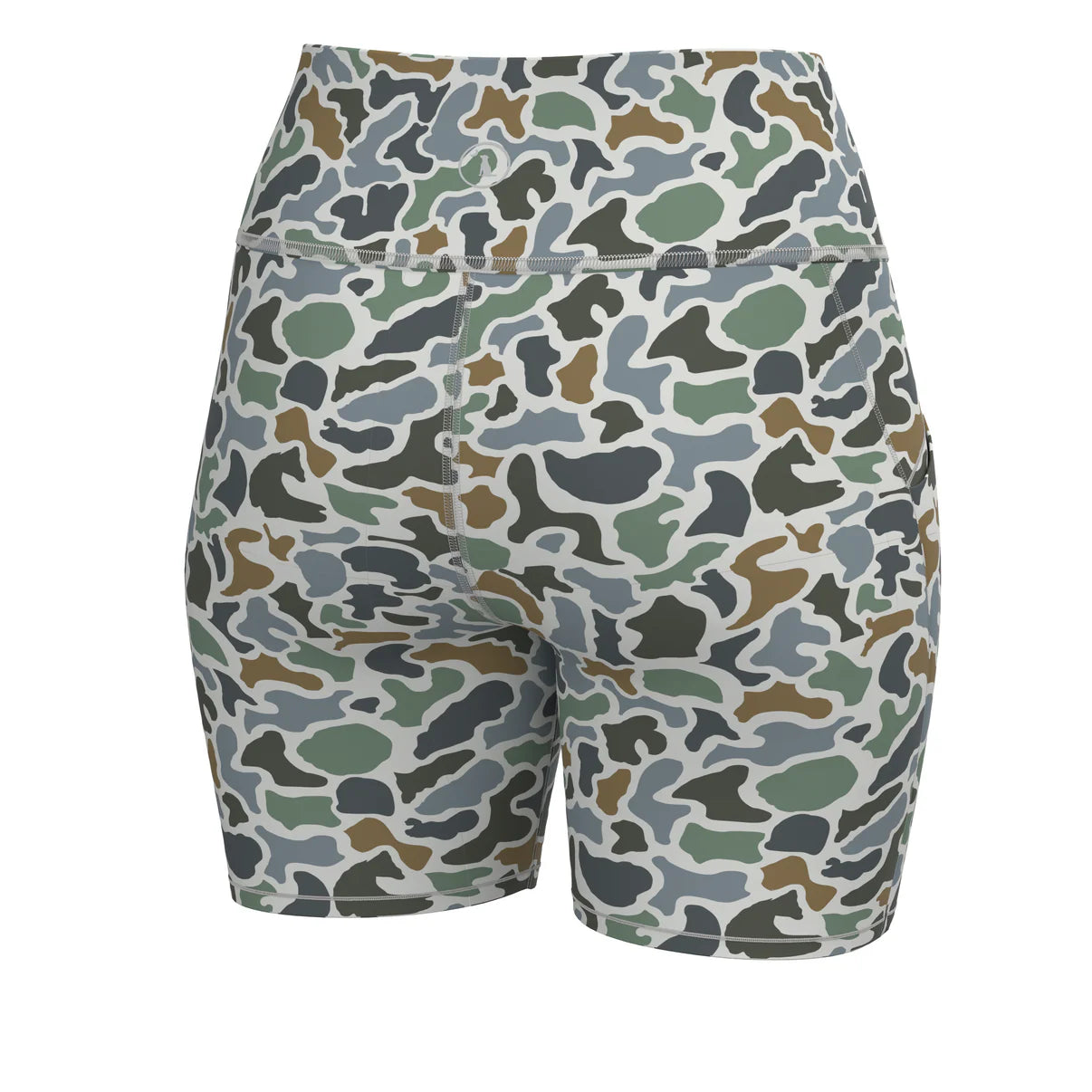 Local Girl Biker Shorts - Localflage Bluff