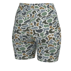 Local Girl Biker Shorts - Localflage Bluff