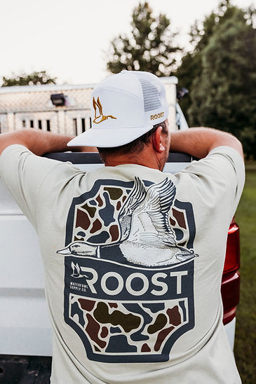 Roost Camo Shield Tee - Youth & Adult