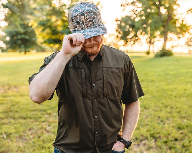 Youth Roost Camo 3D Puff Duck Hat