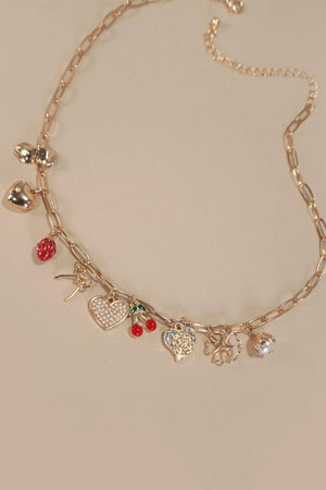 Mia Cherry Charm Necklace