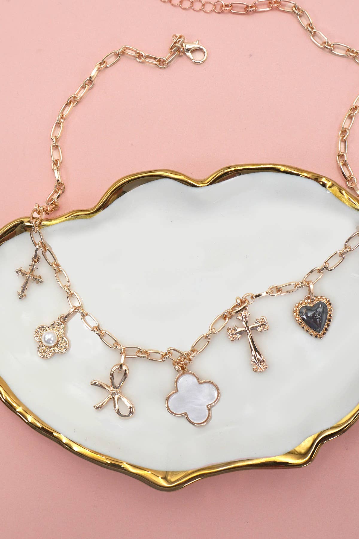 Dainty Details Charm Necklace