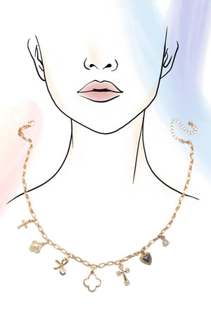 Dainty Details Charm Necklace