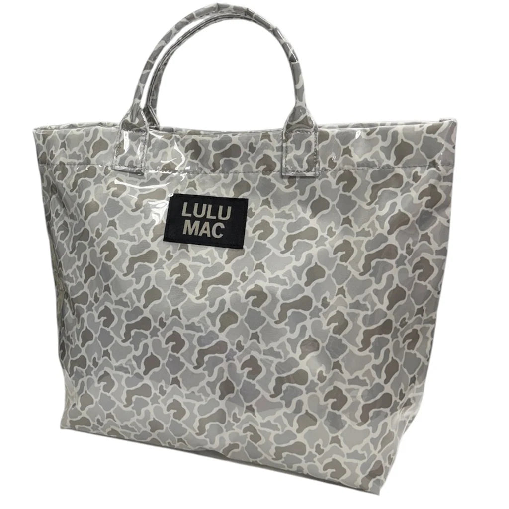 LuluMac Tote Bag - White Camo