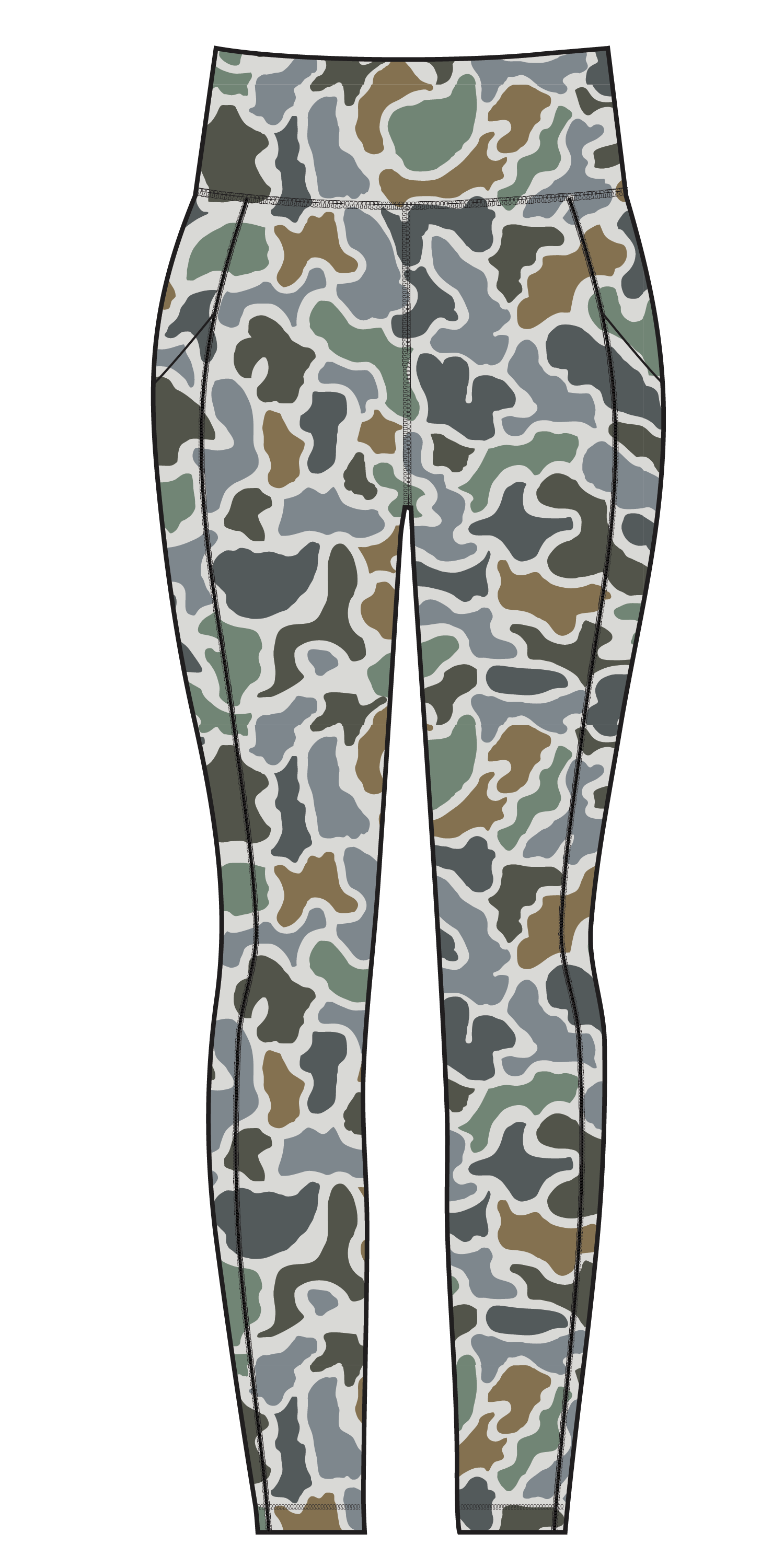 Local Girl Leggings - Localflage Bluff